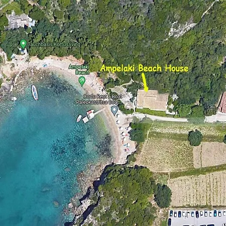Beach Villa Ampelaki - Ampelaki Beach, Paleokastritsa, Corfu Willa Paleokastritsa